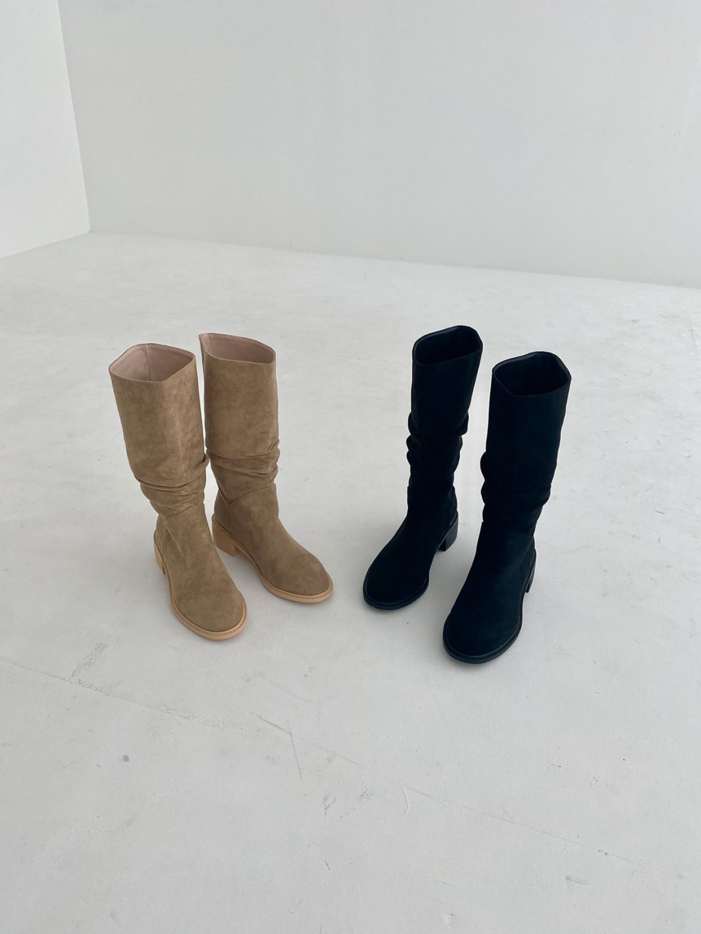 suede loose boots (2color)