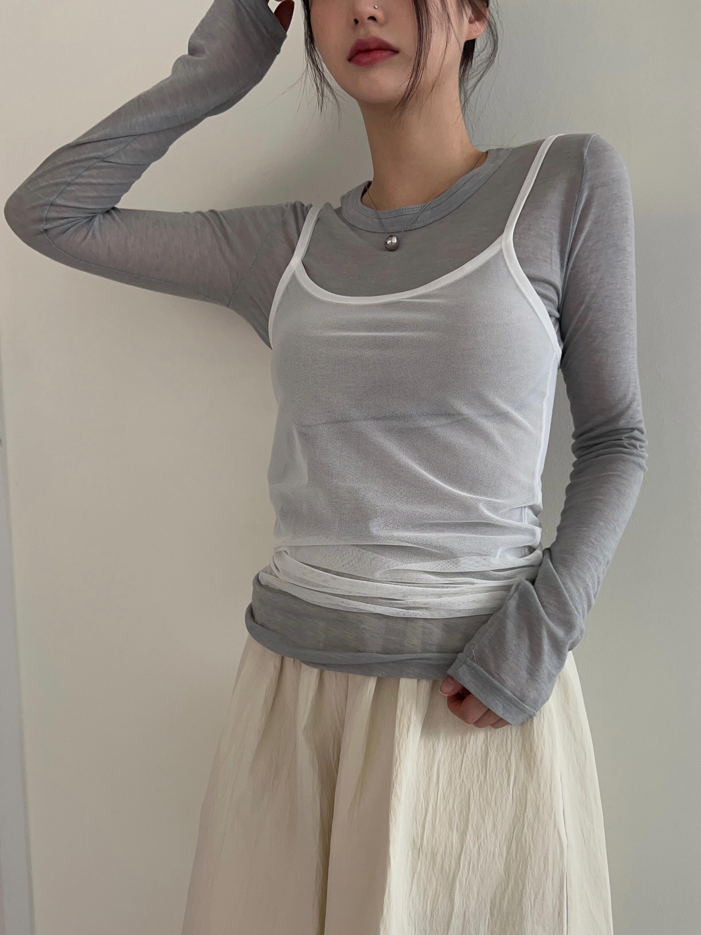 tencel wool t-shirt (3color)