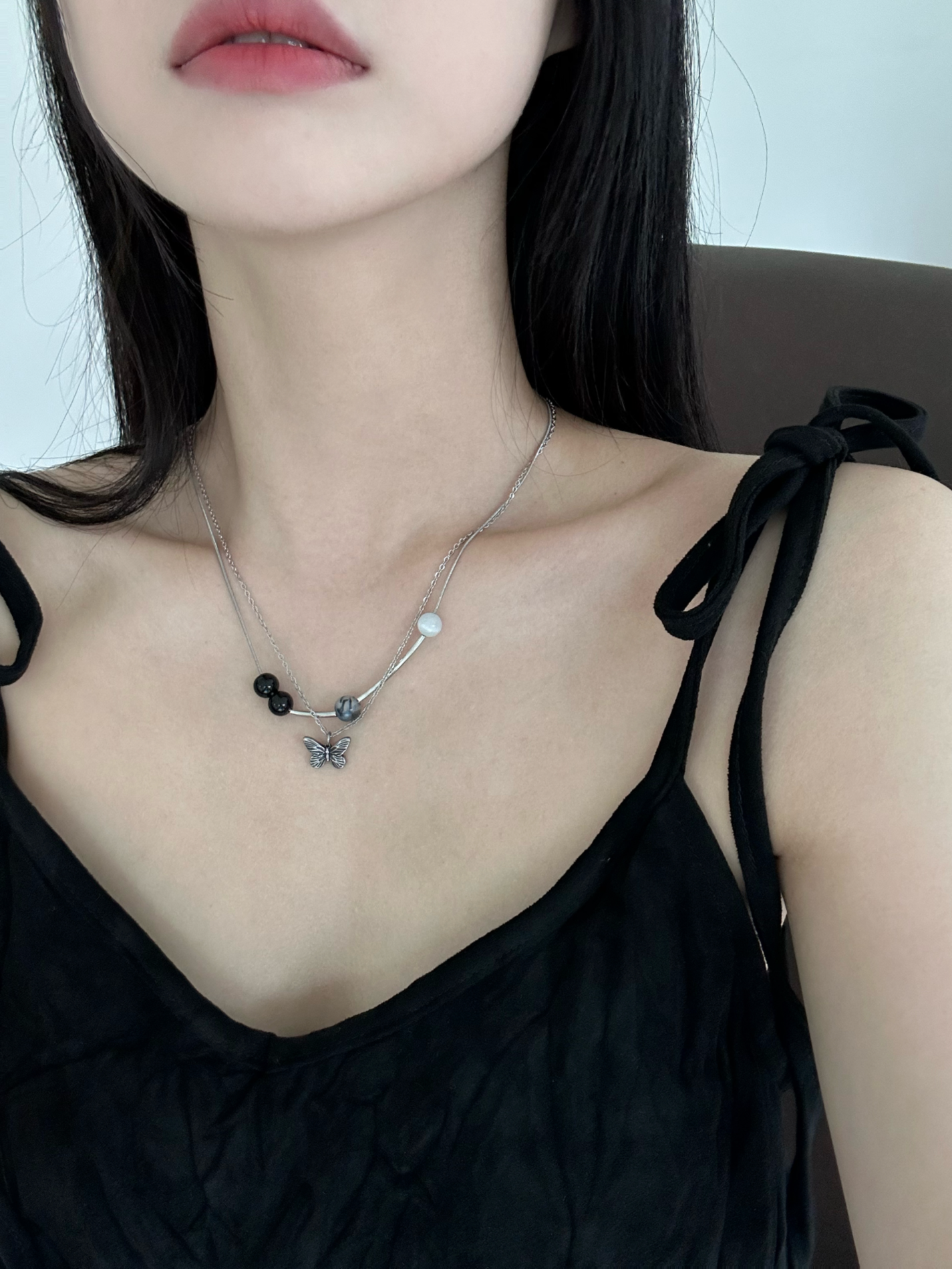 achro gemstone necklace