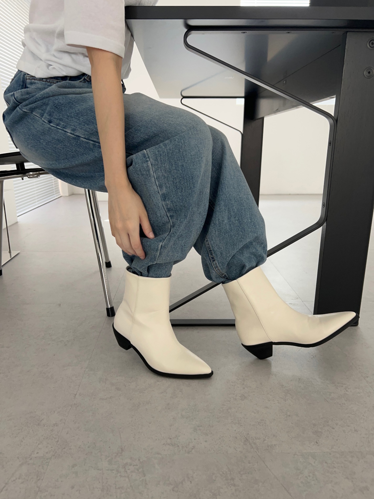 boram western ankle boots (3color)