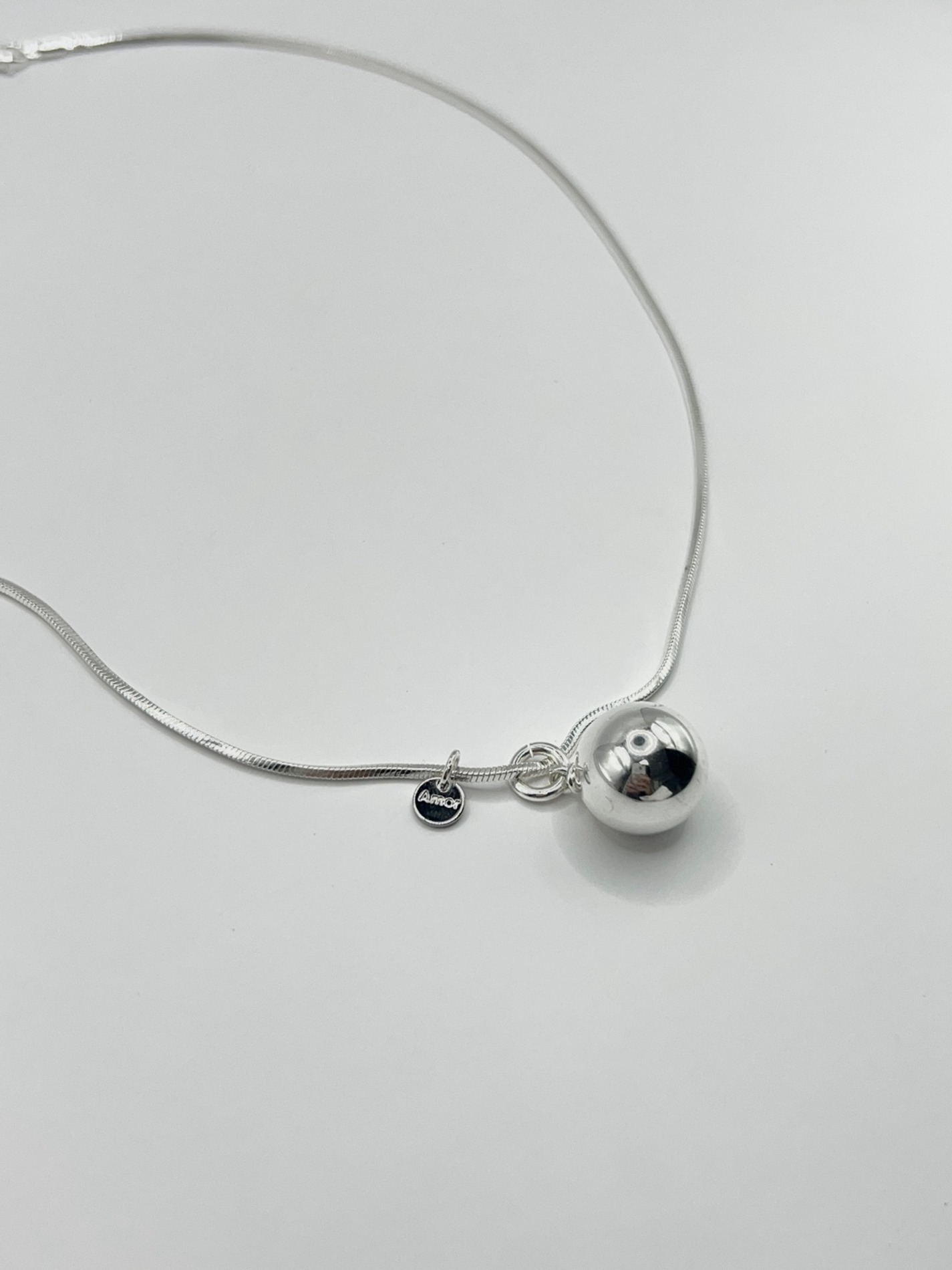 snake ball necklace